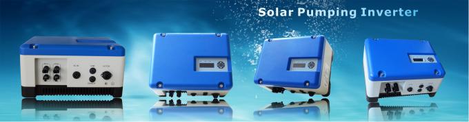 fase solar 380/400/440v del inversor 3 de la bomba del sistema de irrigación 18.5kw con RS485/GPRS