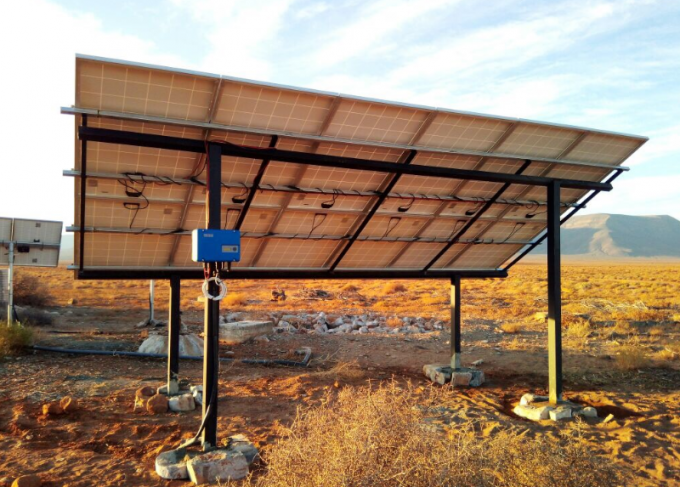 inversor solar de la bomba la monofásico 750W para el sistema de irrigación sumergible solar híbrido de la bomba