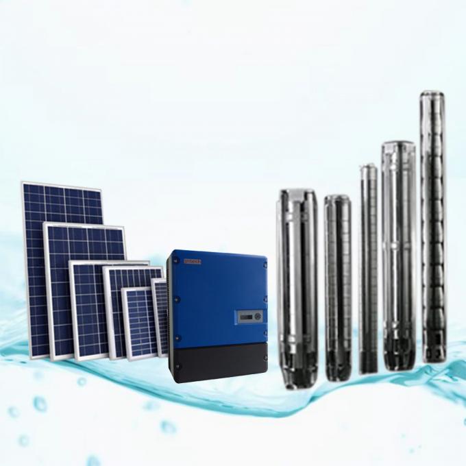 MPPT inversor solar de la bomba de 3 fases para el tratamiento del agua potable de la irrigación
