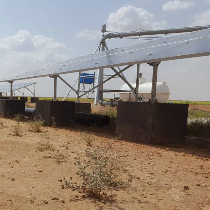 sistema de energía solar del bombeo de agua de la CA de la C.C. 75kw/equipo profundo solar de la bomba bien